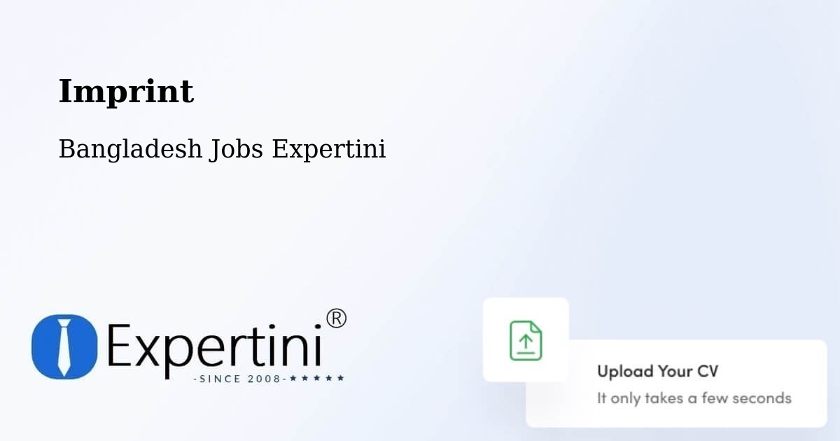 Imprint – Teknāf - Bangladesh Jobs Expertini